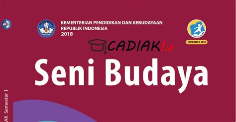 Buku Seni Budaya Kelas 12 SMA Kurikulum 2013 Revisi 2018 Terbaru