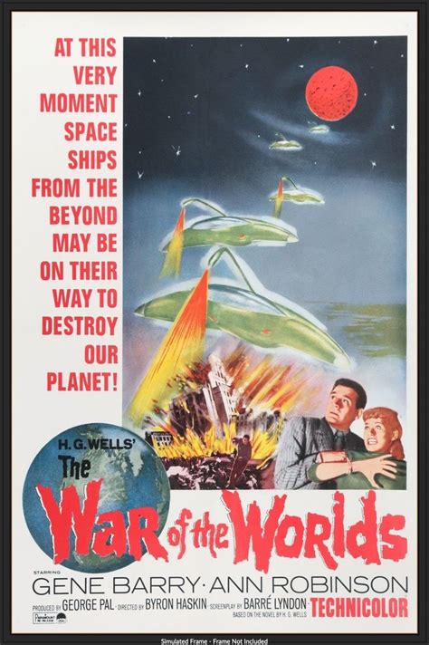 Movie Poster - War of the Worlds (1953) - Original Film Art - Vintage ...