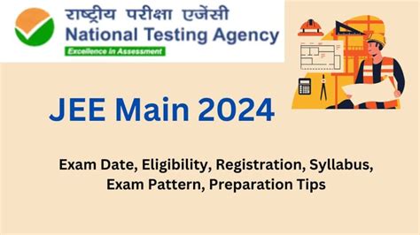 Jee Main 2024 Exam Date Eligibility Registration Syllabus