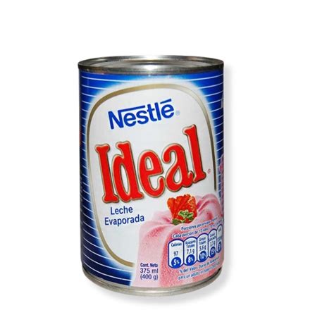 Leche Evaporada Ideal 48 X 400 Gr Mil Sabores Food