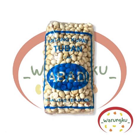 Jual Kacang Kupas Tuban Abadi Biru Gr Ons Shopee Indonesia