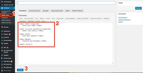 Trucos De Contact Form Para Wordpress Formularios De Contacto F Ciles