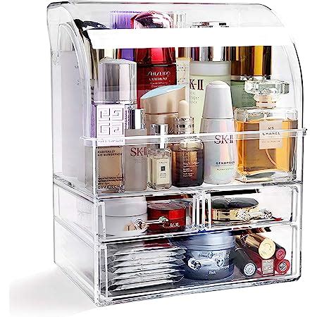 Amazon MOOCHI Professional Cosmetic Makeup Organizer Dust Water