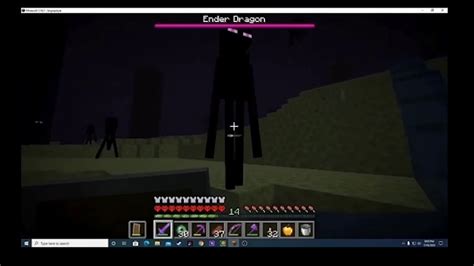 Minecraft Hardcore Defeating The Ender Dragon Read Desc YouTube