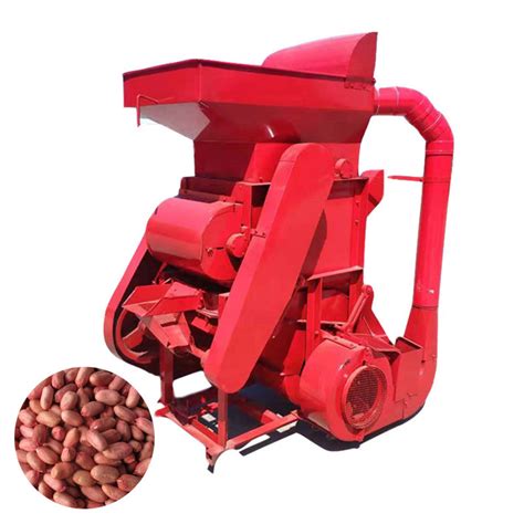 Large Capacity Peanut Groundnuts Sheller Shelling Machine Peanut Peeler