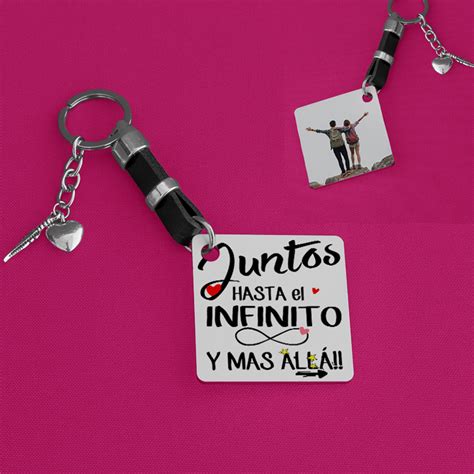 Llavero Juntos Hasta El Infinito Y M S All T Personalizas