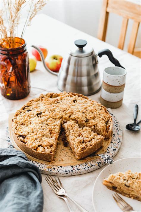 Einfacher Veganer Apfelkuchen Mit Streuseln Eat This Vegane Rezepte