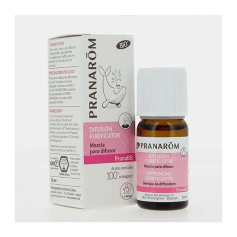 Comprar Pranarôm PranaBB Difusión Purificator Aceite Esencial farma10