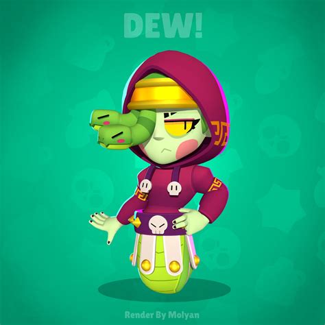 Artstation Brawler Concept Dew 3d 2022