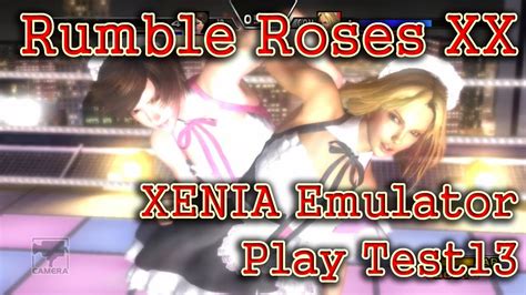 Xenia Xbox360 Rumble Roses Xx Single Match Reiko Vs Dixie Game Play