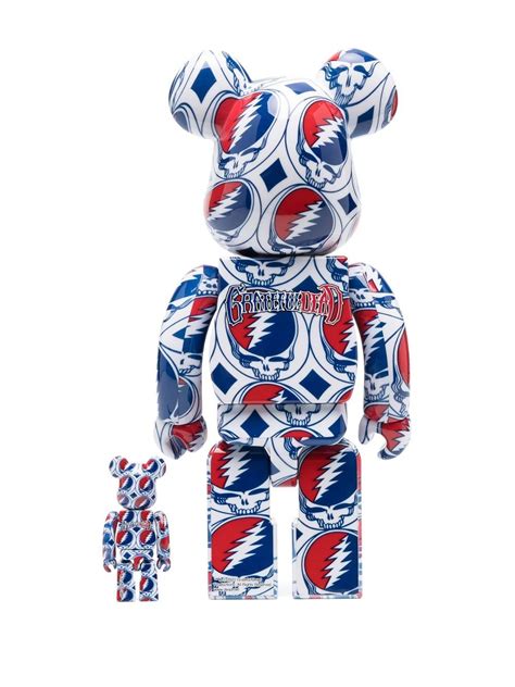 Medicom Toy X Grateful Dead Be Rbrick 100 400 フィギュア セット ホワイト