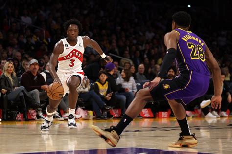 Raptors Scottie Barnes Sets Career High In Loss To Lakers Sports