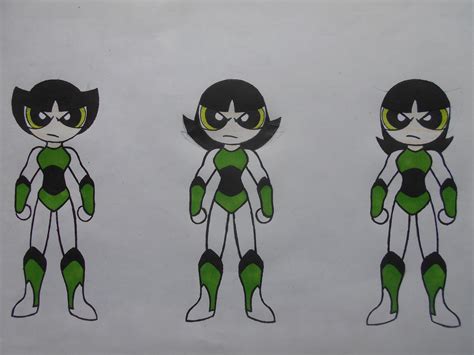 Powerpuff Girls Future Buttercup hairstyle. : r/powerpuffgirls