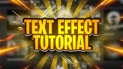 Epic Gaming Text Effect For Thumbnail On Android How To Get Epic Text