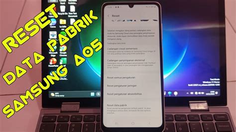 Cara Reset Data Pabrik Samsung A Youtube