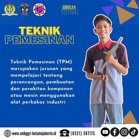 Teknik Pemesinan Smk Pgri Mojokerto