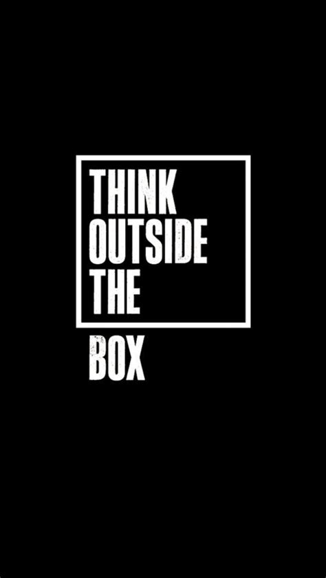 Think Outside The Box Wallpapers Top Free Think Outside The Box