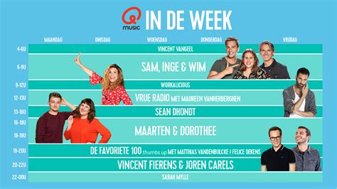 Ontdek Onze Nieuwe Programmatie Qmusic