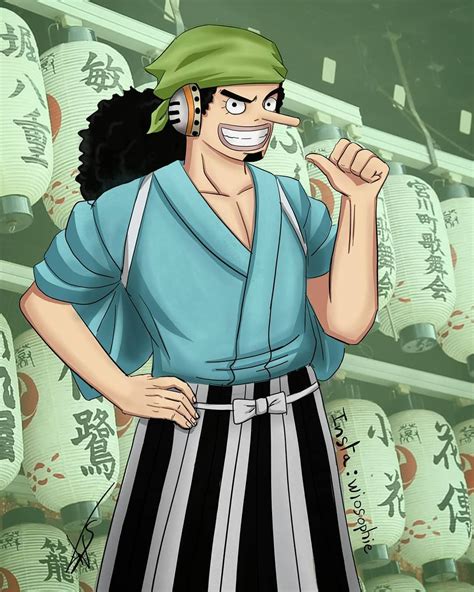 Usopp Wano By Wiosophie Usopp One Piece Fashion