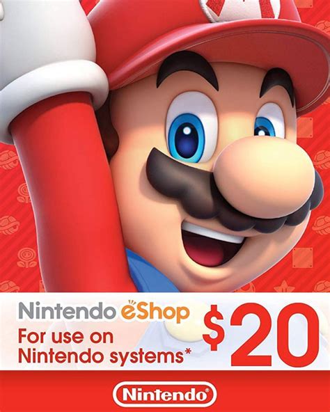 $20 Nintendo eShop Gift Card | OvRok Gaming