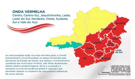 COMITÊ MANTEM REGIÃO CENTRO SUL E OUTRAS NOVE REGIÕES NA ONDA VERMELHA