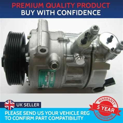 Air Con Compressor Pump To Fit Audi A A A Q Seat Leon Skoda Octavia