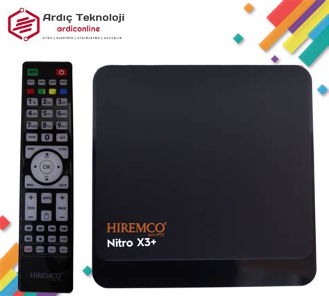 Hiremco Nitro X Android Tv Box Ultra Hd Gb Ram Gb Haf Za