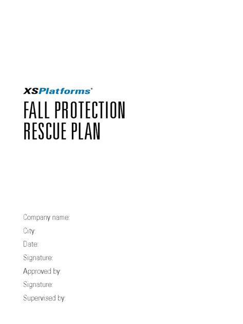 FP Rescue Plan Template | PDF | Emergency | Safety