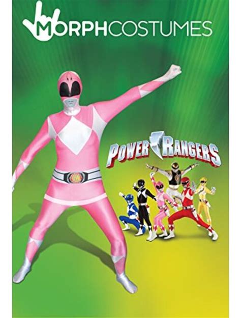 Buy Morphsuits Pink Power Ranger Costume Adult Bodysuit Superhero