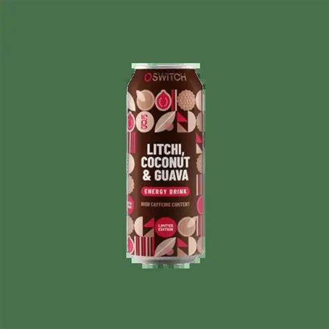 Switch Energy Drink Litchi Coconut And Guava Sweet Zone