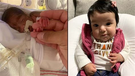 Tiny Baby Born At 22 Weeks Going Home For The Holidays