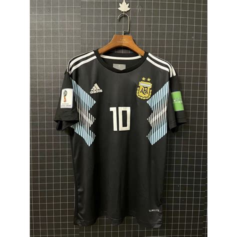 18 Argentina Jersey 2018 Copa Do Mundo Da Rússia Equipe Nacional Away