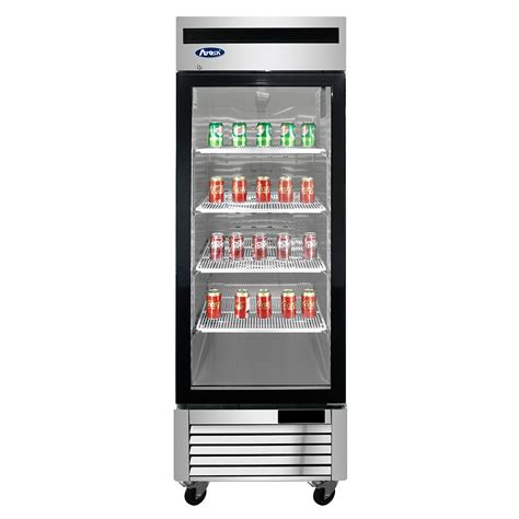 Atosa 20 Cu Ft Single Glass Door Freezer S S Interior And Exterior Mcf8701gr Paragon Food