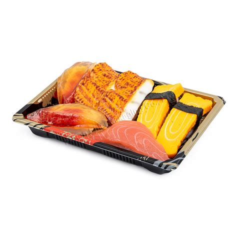 Rectangle Takeaway Togo Plastic Sushi Tray Disposable Blister Container