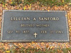 Lillian A Parker Sanford 1897 1989 Mémorial Find a Grave