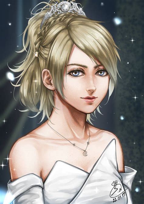 Gumroad Patreon Facebook Tumblr Pixiv Lady Lunafreya From Final