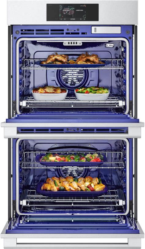 Lg Wdes F Inch Smart Double Electric Wall Oven With Cu Ft