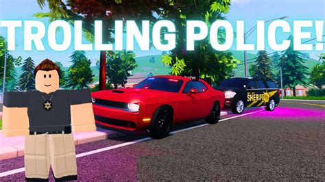 Trolling Police As A Undercover Cop Roblox Erlc Youtube