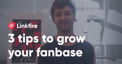 3 Tips To Grow Your Fanbase