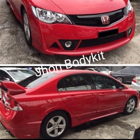 Jual Bodykit Honda Civic Fd Mugen Rr Body Kit Mugen Rr Civic Fd