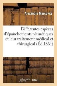 Étude Sur Les Différentes Espèces d Épanchements Pleurétiques