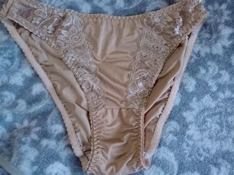 No Ilusionn Pantaleta Bikini Satinada Encaje Beige Ultrabri Cuotas