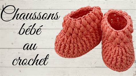 Comment faire des chaussons pour bébé au crochet tuto en pas à pas