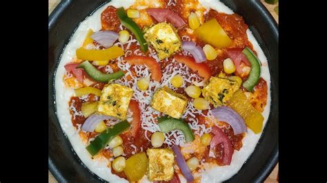 How To Make Pizza Without Oven Homemade Pizza घर पर बिना ओवन के पिज़्ज़ा कैसे बनाएं Pizza