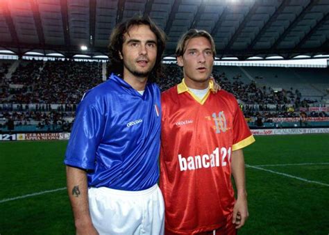 90s Football On Twitter Francesco Totti And Giuseppe Giannini