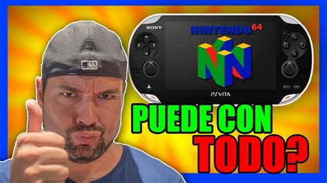 El Mejor Emulador De Nintendo 64 Para Psvita Youtube