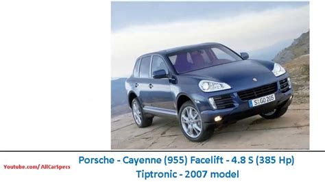 Porsche Cayenne 955 Facelift 4 8 S 385 Hp Tiptronic 2007