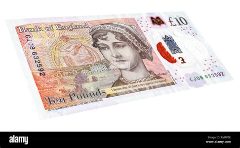 British Currency Ten Pound Banknote Pound Is The National Currency Of