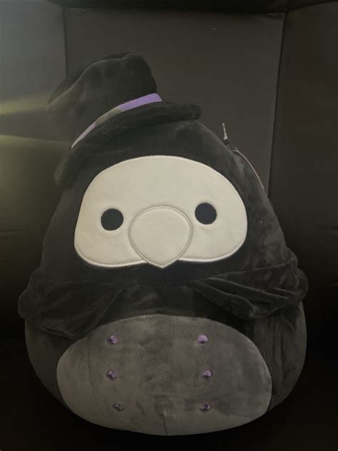 Bnwt 12” Inch Aldron The Plague Doctor Halloween 2022 Squishmallow Plush Rare Ebay