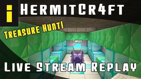 Hermitcraft Live Stream Replay 10 20 2016 Treasure Hunt YouTube